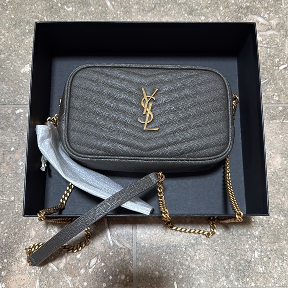 YSL Lou Mini Grain de Poudre Camera Bag - Picture 2 of 15